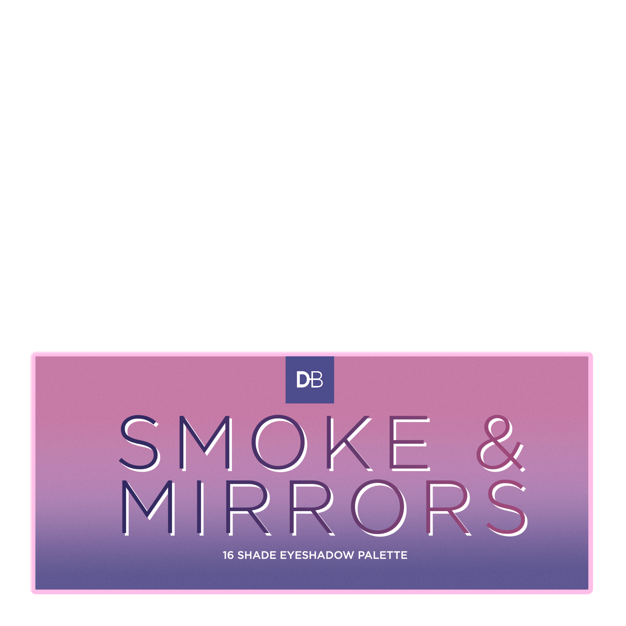 Smoke & Mirrors 16 Shade Eyeshadow Palette | DB Cosmetics | 01