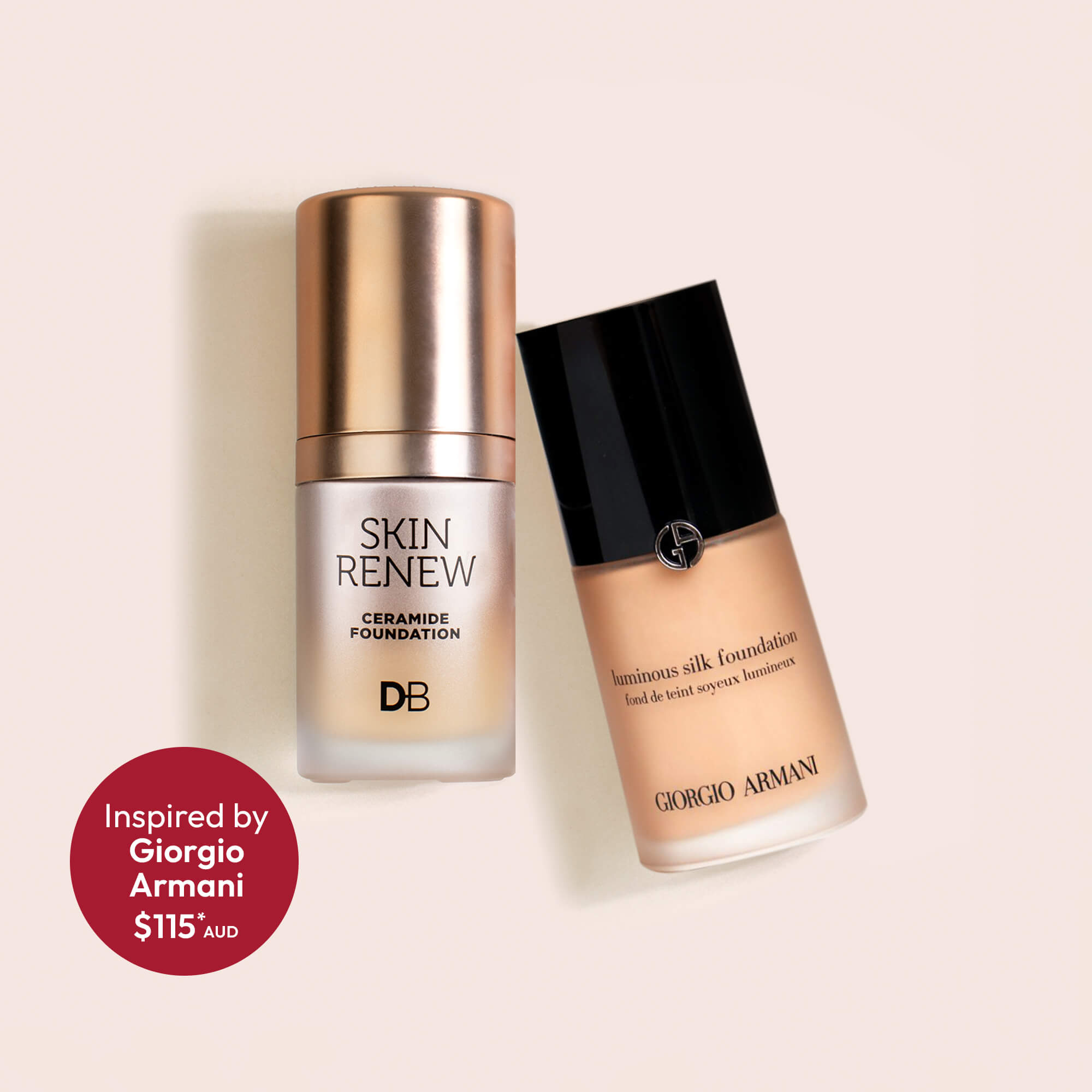 Skin Renew Ceramide Foundation | Inspired by Giorgio Armani | Why Pay $115 | Only $24.99 | DB Cosmetics