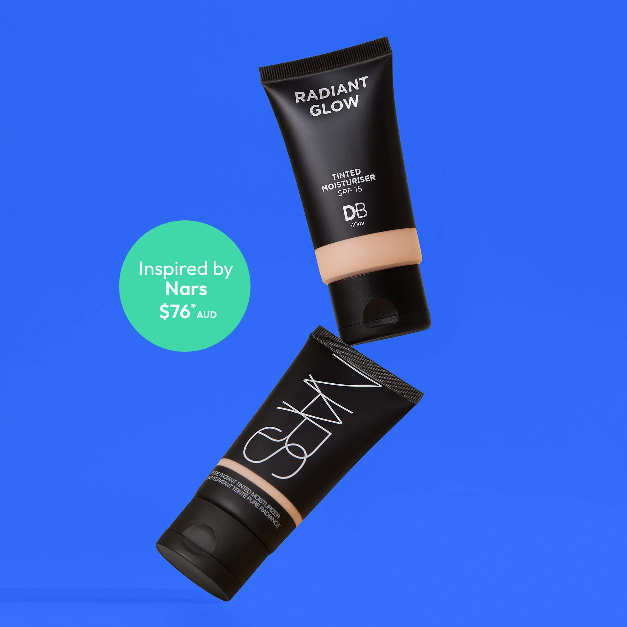 Radiant Glow Tinted Moisturiser SPF 15 | Inspired by NARS | Why Pay $76 | Only $19.99 | DB Cosmetics