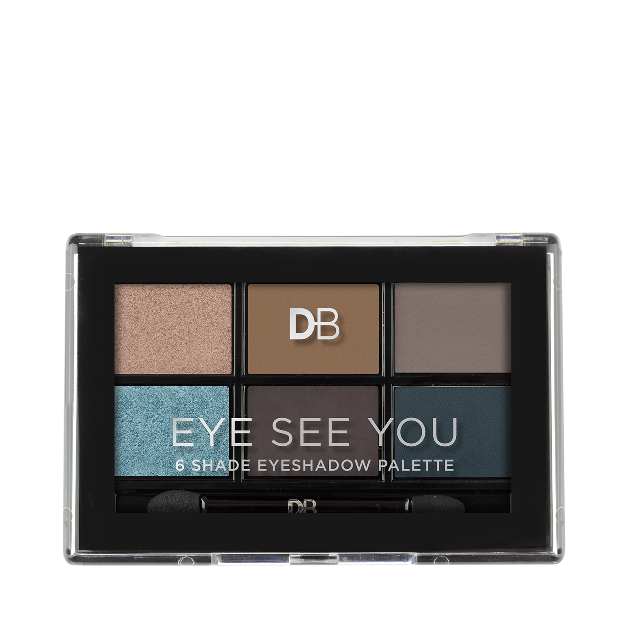 Eye See You 6 Shade Eyeshadow Palette (Sea Breeze) | DB Cosmetics