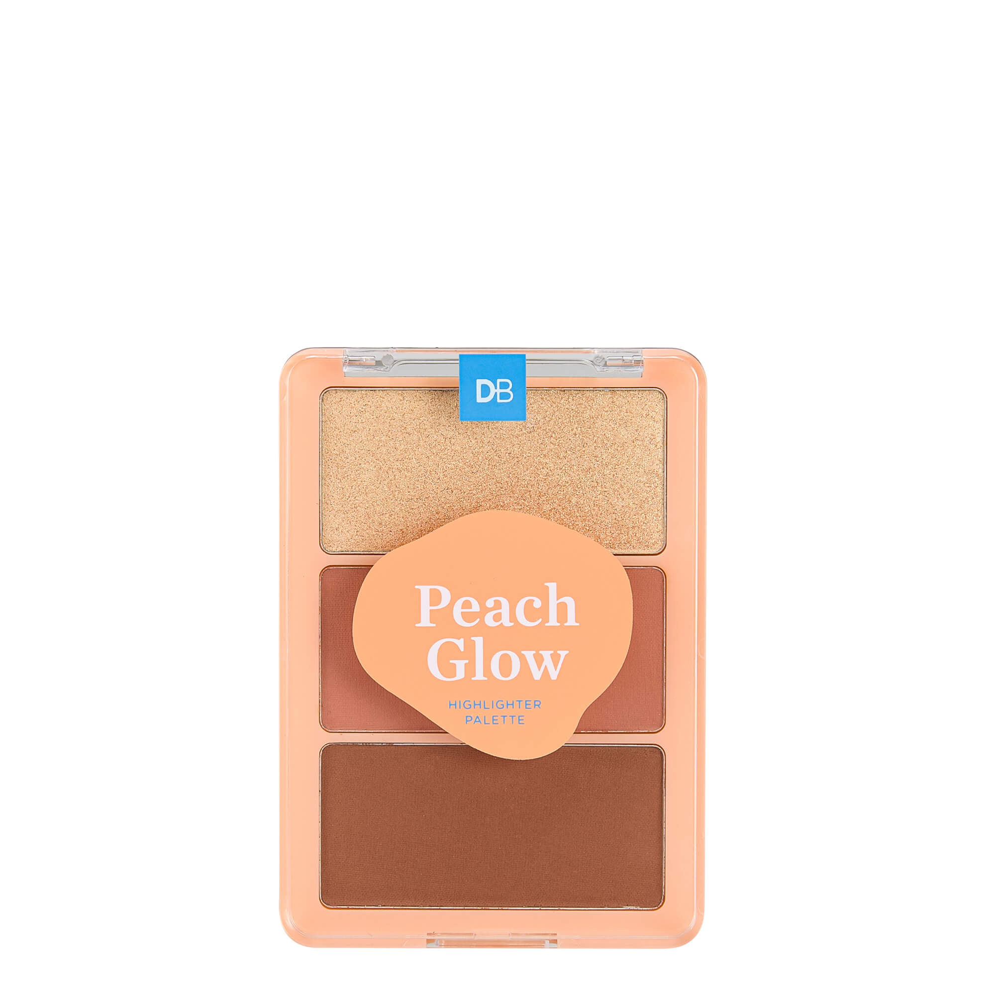 Peach Glow Highlighter Palette | DB Cosmetics