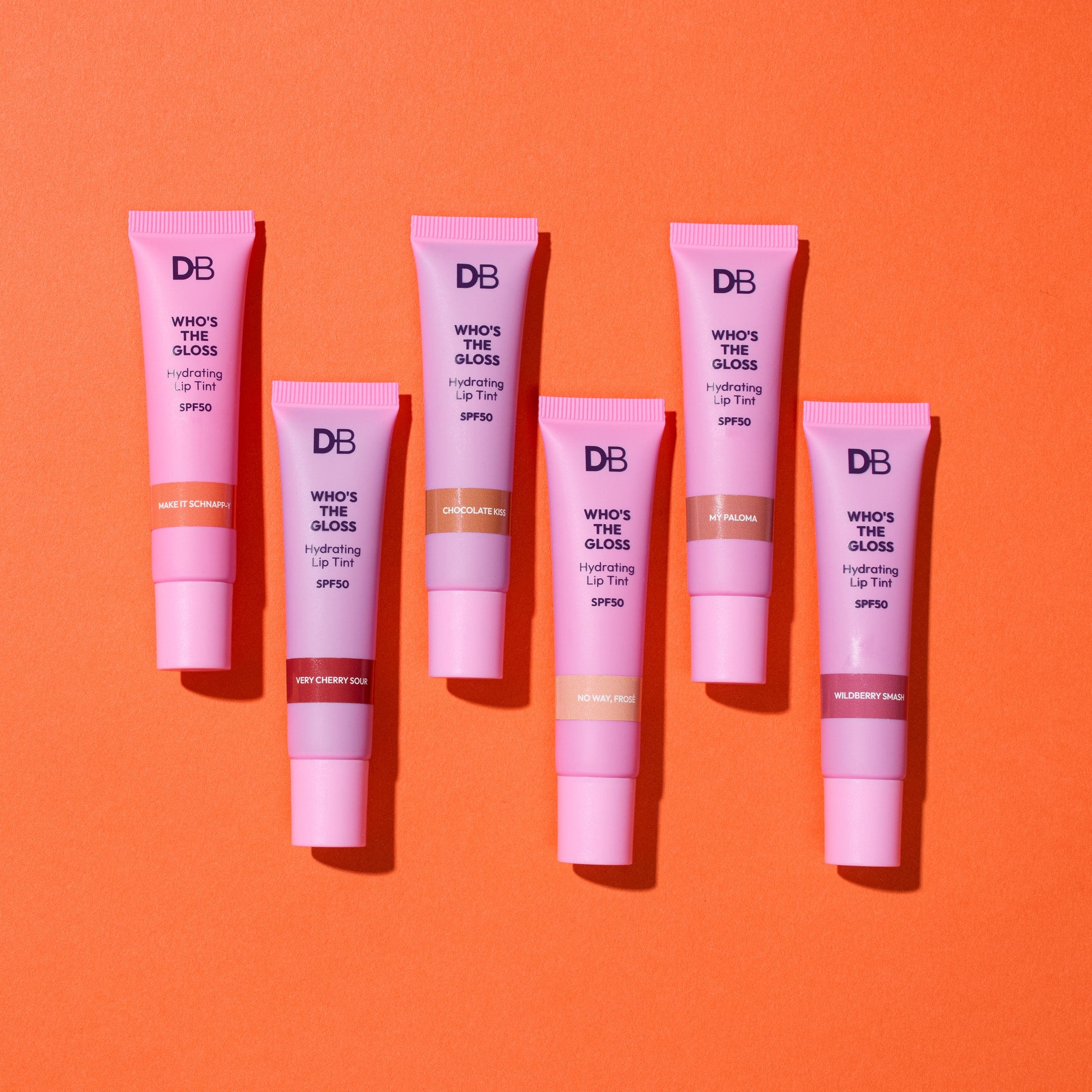 Who's The Gloss Hydrating Lip Tint with SPF 50 | DB Cosmetics | Lifestyle 01