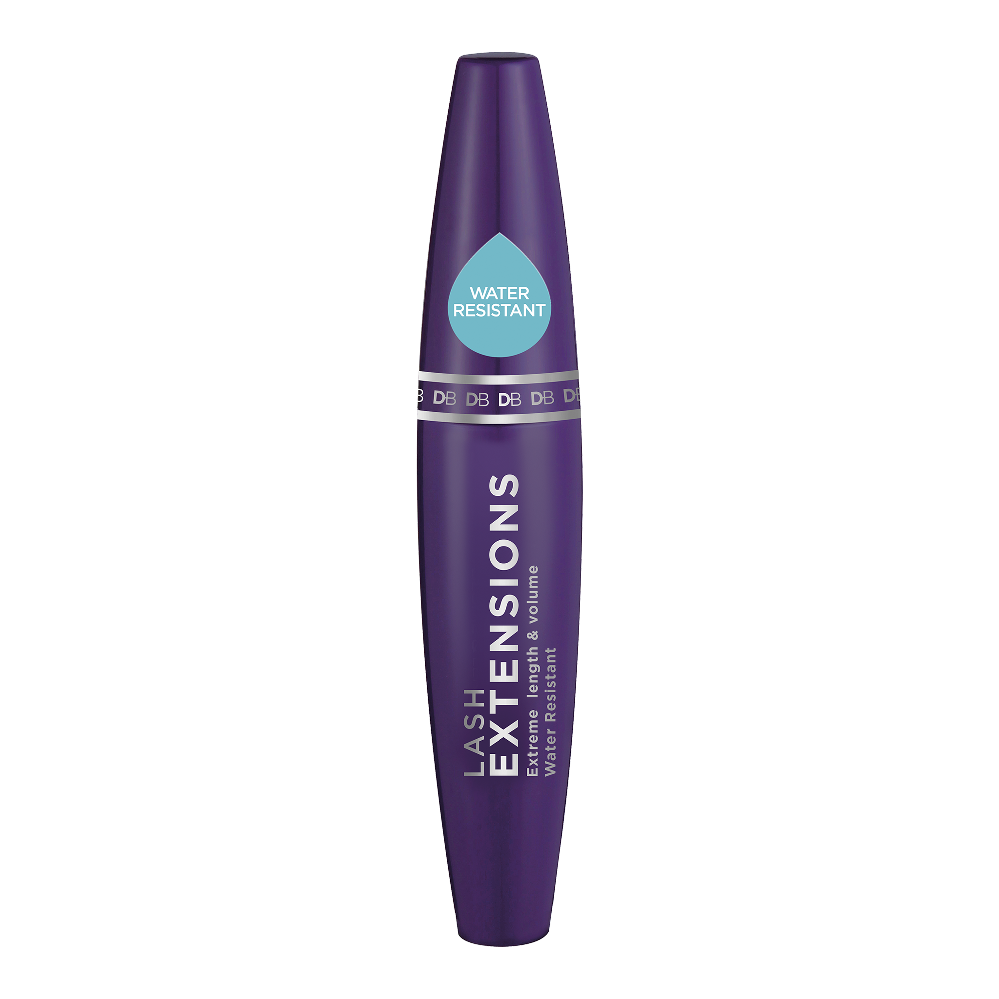 Lash Extensions Mascara Water Resistant | DB Cosmetics | 01