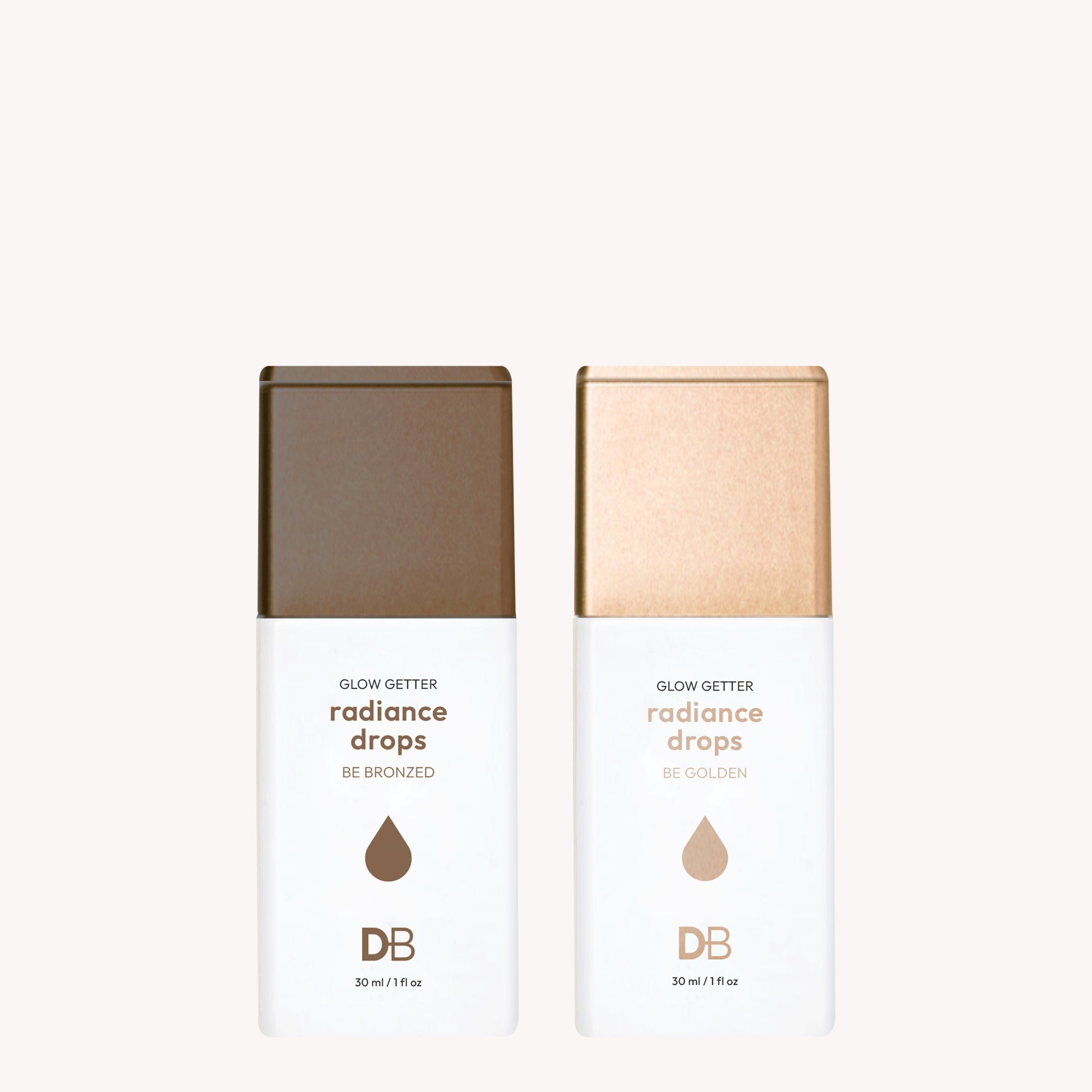 The Glow Up Radiance Drop Duo | DB Cosmetics | Products