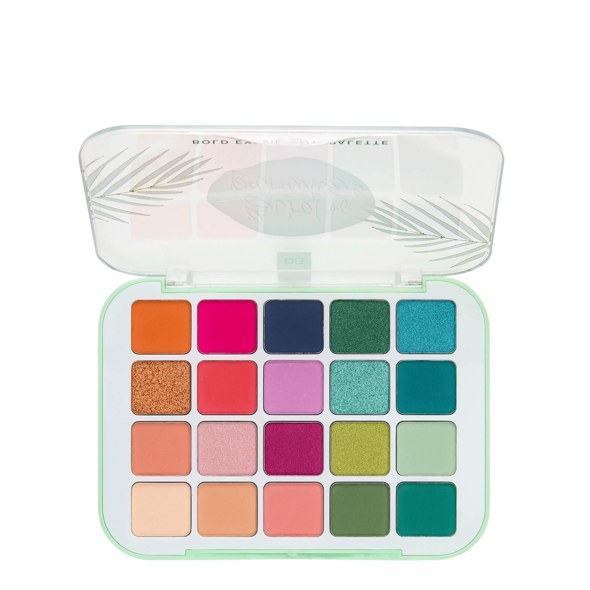 Bird of Paradise Eyeshadow Palette | open | DB Cosmetics