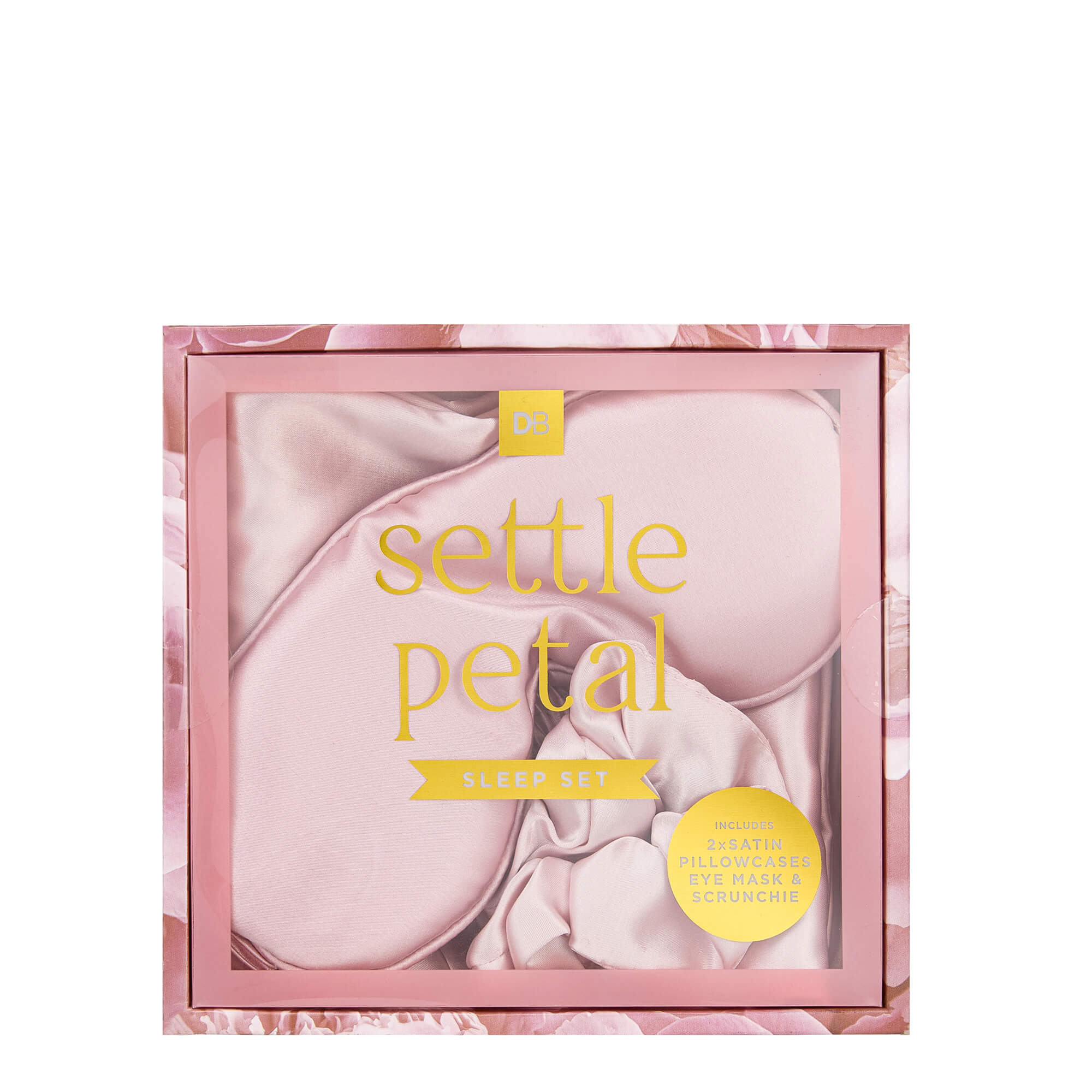 Settle Petal Sleep Set (Blush) | Boxed | DB Cosmetics