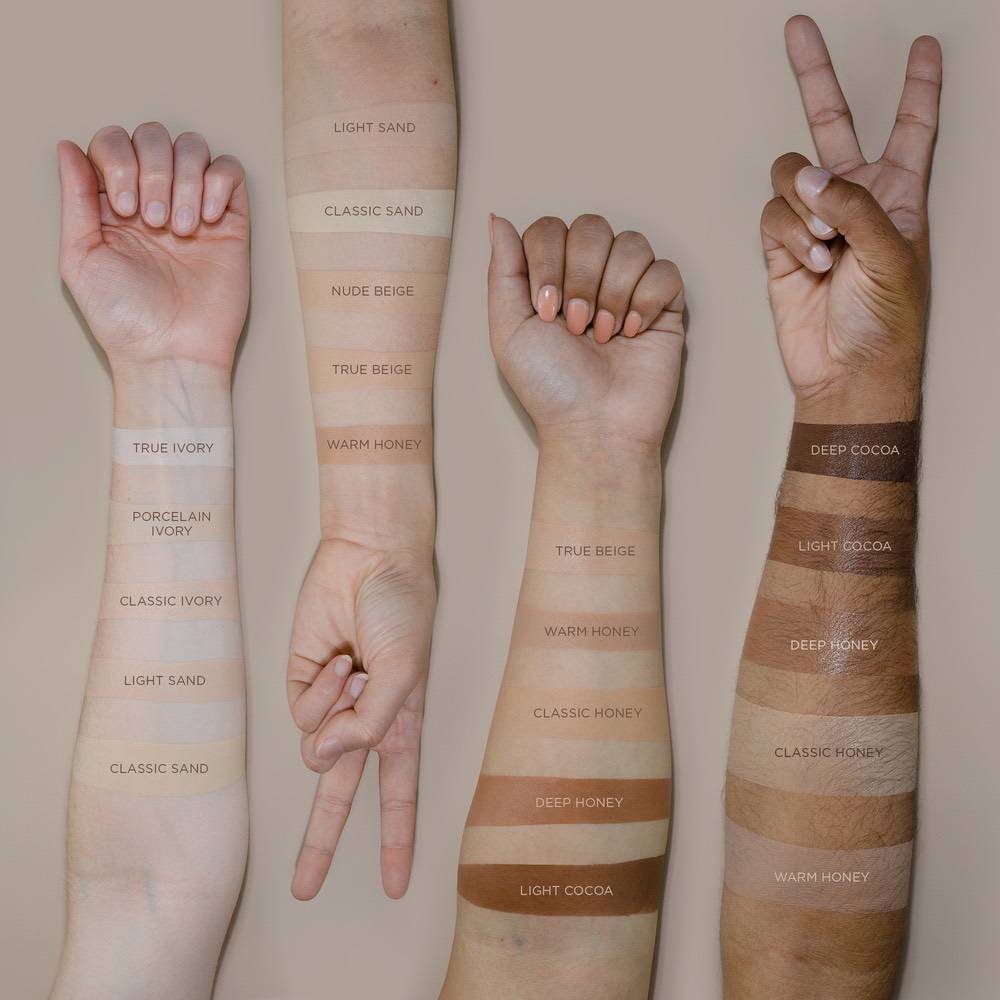 Luminous Hydrating Foundation Swatched | DB Cosmetics