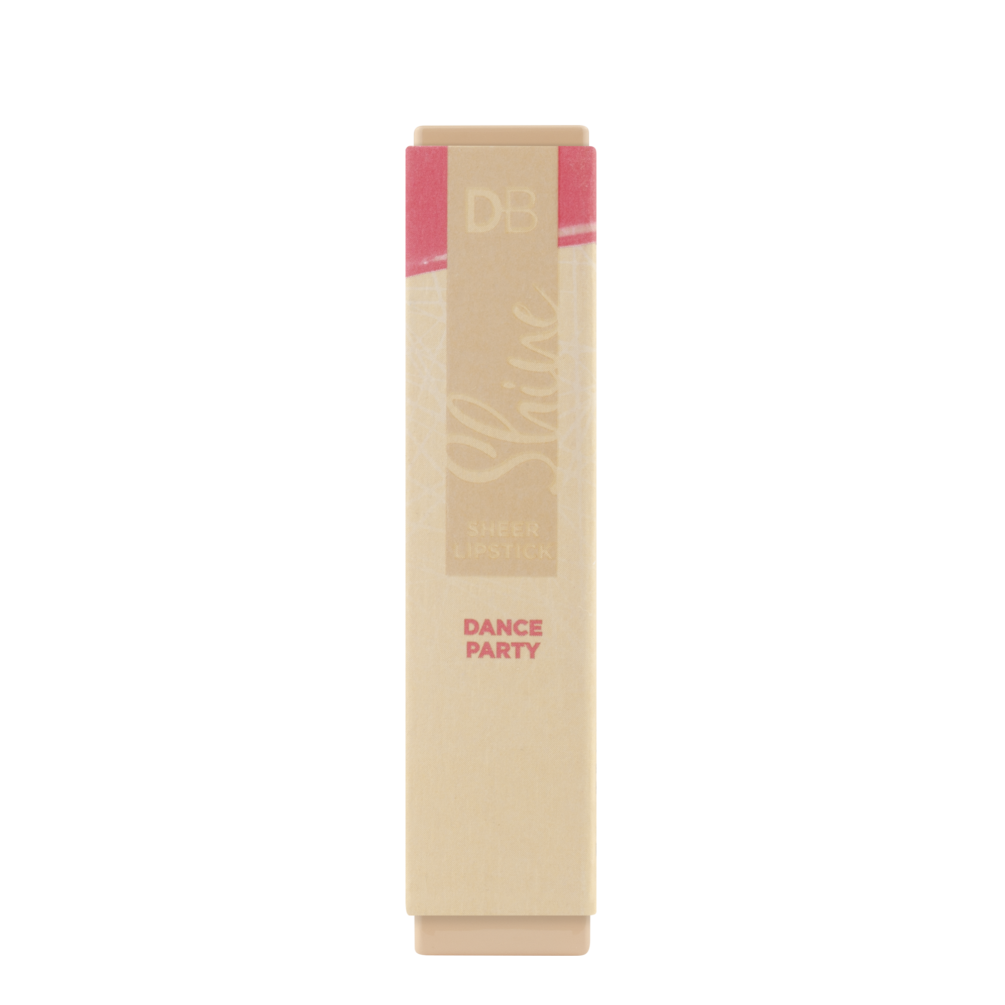 Shine Sheer Lipstick (Dance Party) 3.2g | DB Cosmetics