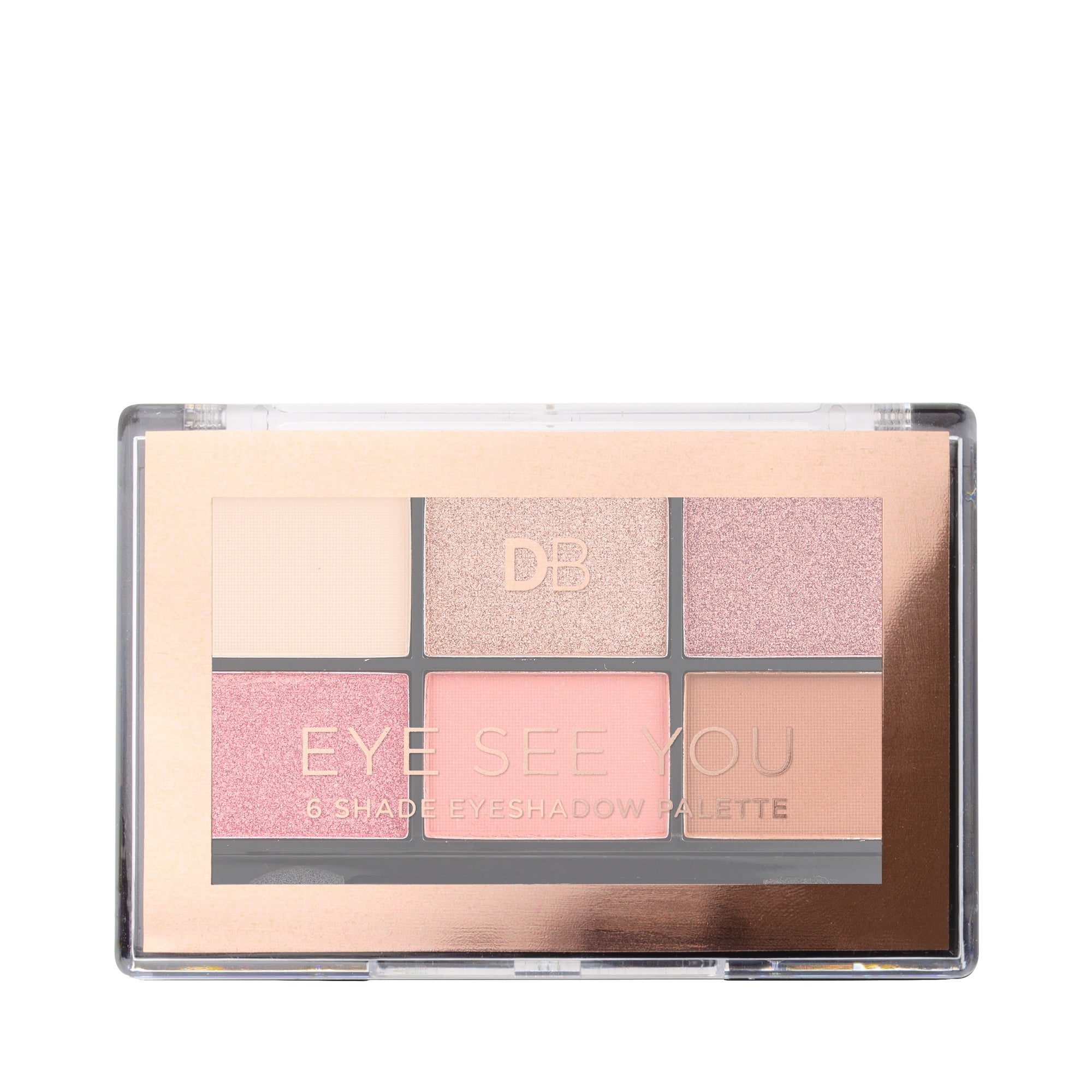 Limited Edition Eye See You 6 Shade Eyeshadow Palette (Peachy Keen) | DB Cosmetics | Closed